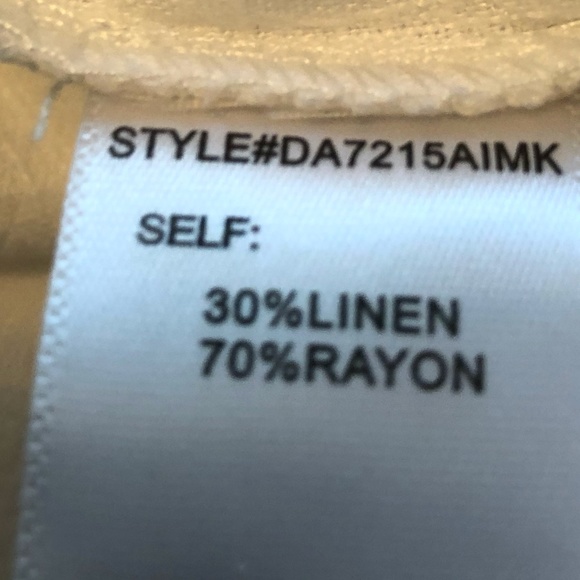 White Front Button Sleeveless Midi Dress - Picture 7 of 7